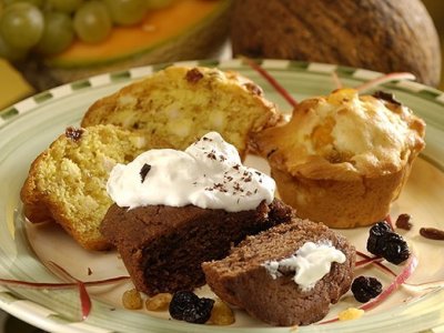 Gesztenyés, csokoládés muffin  recept