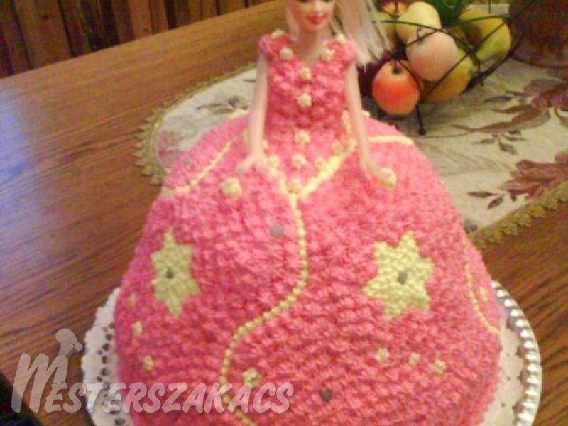 Barbie torta (túrótorta) recept